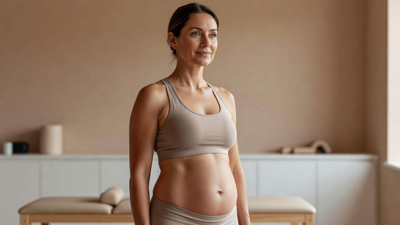Recuperación postparto diástasis abdominal